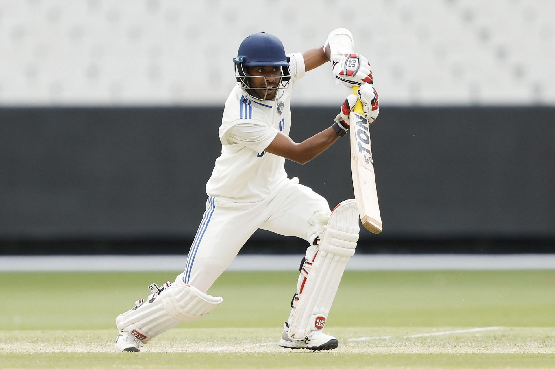 Abhimanyu Easwaran didn't find a place in the playing XI during the BGT. Source: Getty